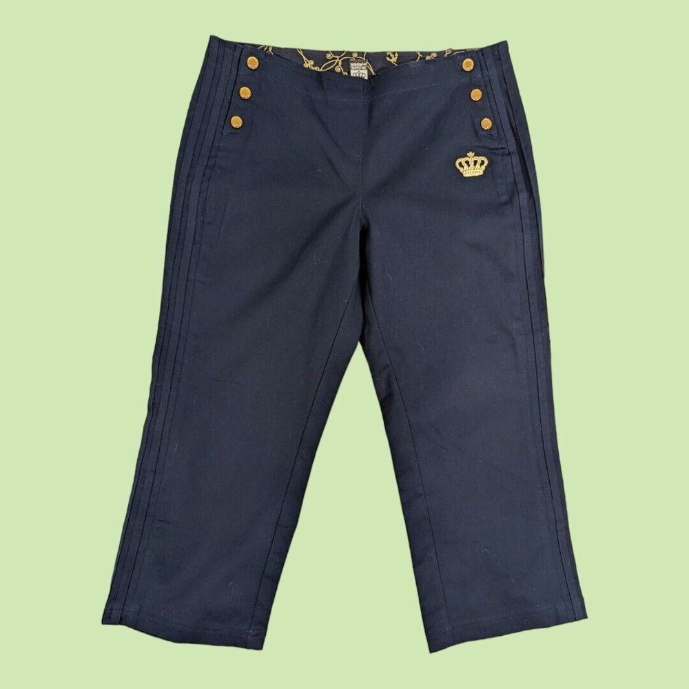 Adidas Originals Respect me black Capri Pants S Woman’s Navy